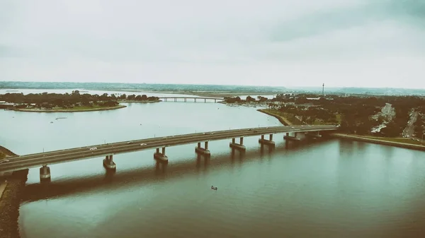Puentes de San Diego, California vista aérea — Foto de Stock