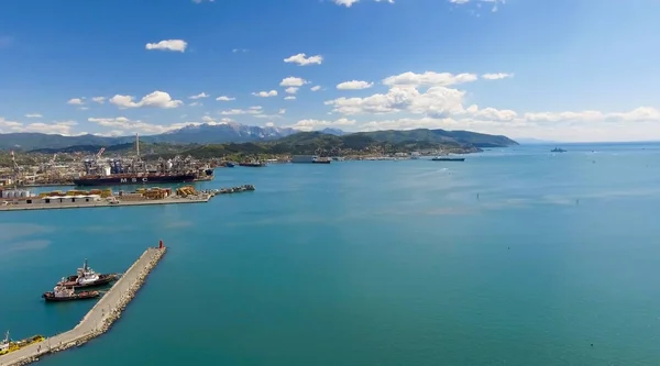 Veduta aerea di La Spezia, Italia — Foto Stock