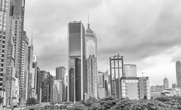 Hong Kong - květen 2014: Krásné městské panorama. Honk-Kongu láká — Stock fotografie