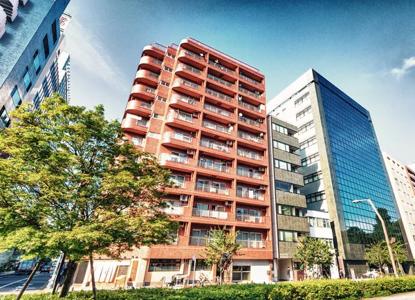 Edifici e parco cittadino a Tokyo - Shinjuku — Foto Stock