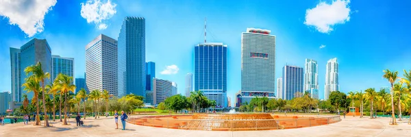 Grattacieli alti del centro di Miami - Florida - Stati Uniti — Foto Stock
