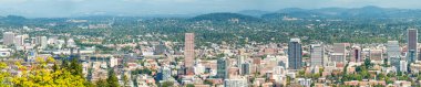 İnanılmaz hava panoramik şehir Portand Oregon -