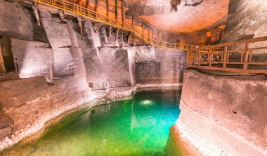 Wieliczka Salt Mine iç Polonya