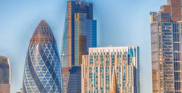 Luchtfoto van de skyline van Londen, Verenigd Koninkrijk — Stockfoto