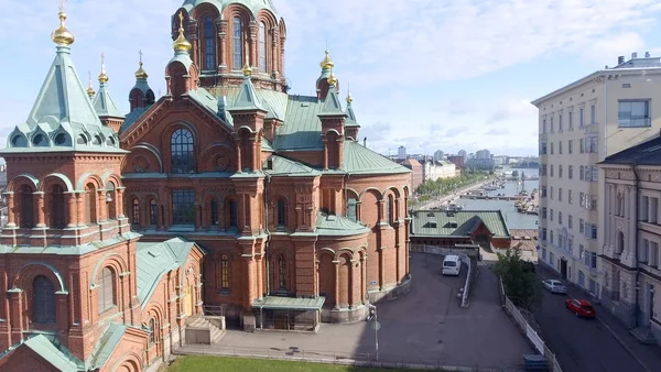 乌斯别斯基东正教大教堂, 赫尔辛基 — 图库照片