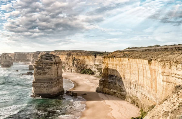 Magnifique vue aérienne de 12 apôtres à Victoria, Australie — Photo