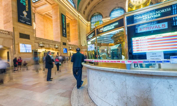 NUEVA YORK CITY - 10 DE JUNIO DE 2013: Arquitectura de Grand Central Mai — Foto de Stock