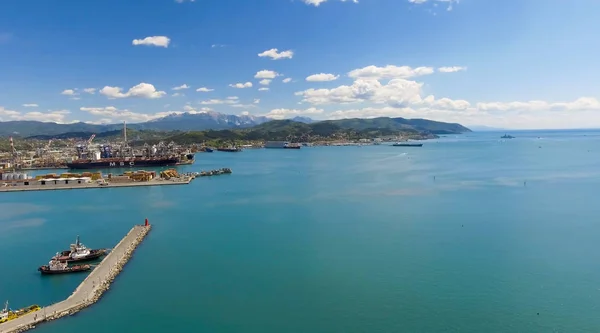 Veduta aerea di La Spezia, Italia — Foto Stock