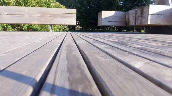 木製の桟橋の詳細 — ストック写真