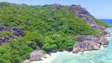 ısmarlayarak Anse kaynak D'Argent, La Digue Adası, Seyşel Adaları