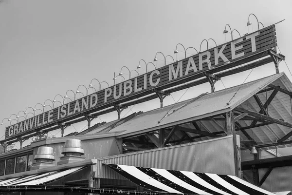 Señal del Mercado de Granville, Vancouver — Foto de Stock