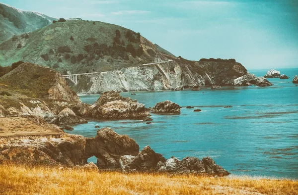 Big Sur дивовижні берегової лінії, Каліфорнія - США — стокове фото