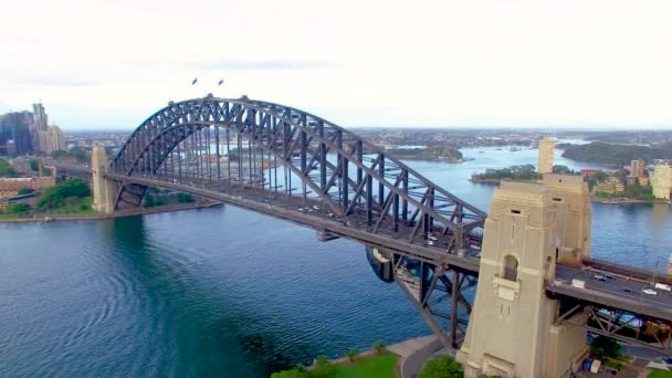 悉尼港湾大桥 — 图库视频影像