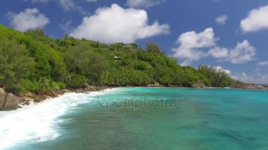 ısmarlayarak Anse Intendance Beach, Mahe, Seyşel Adaları. Video