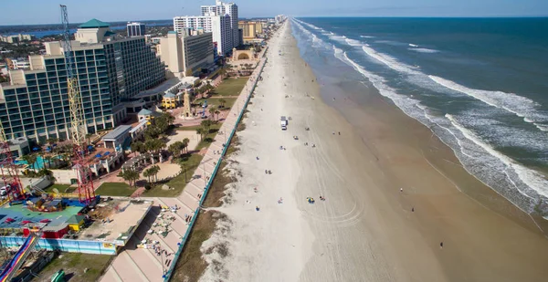 Daytona Beach Février 2016 Skyline Aérienne Ville Plage Daytona Beach — Photo