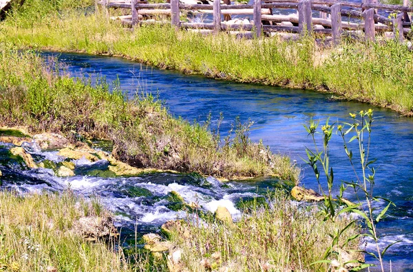 Termas Quentes Nos Arredores Parque Nacional Yellowstone — Fotografia de Stock