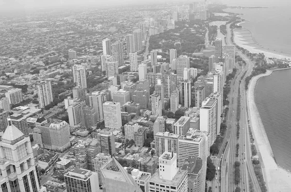 Світло Кольори Чикаго Штат Іллінойс — стокове фото