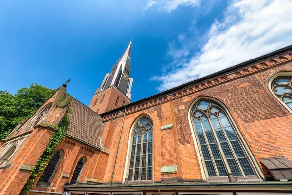 Iglesia San Jacob Hamburgo Alemania — Foto de Stock