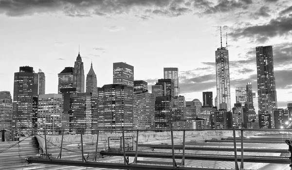 Downtown Manhattan Skyline Nova Iorque — Fotografia de Stock