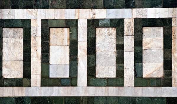 Архитектурная архитектура Пьяцца дель Дуомо во Флоренции, Италия