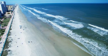 Daytona Beach hava manzarası.