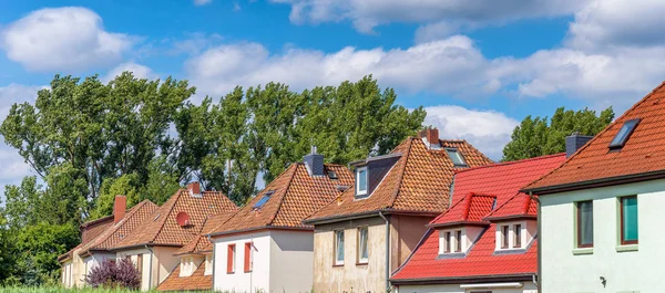 Casas Coloridas Celle Alemania — Foto de Stock