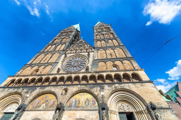 Peter Cathedral Bremen Németország — Stock Fotó