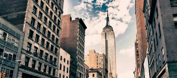 Архітектура Кольори Нью Йорка — стокове фото