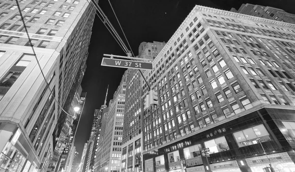 New York City October 2015 Beautiful Street View Midtown Manhattan — Stock Photo, Image