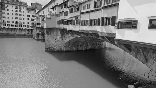 Side View Ponte Vecchio Florence Italy — Stock Photo, Image