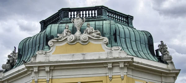 Diseño Decoración Arquitectura Clásica Edificio Antiguo —  Fotos de Stock