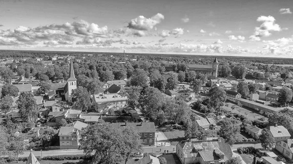 Haapsalu Estland Mooie Luchtfoto Het Zomerseizoen — Stockfoto