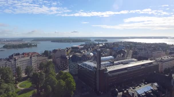 ヘルシンキ フィンランドの美しい眺め ビデオ — ストック動画
