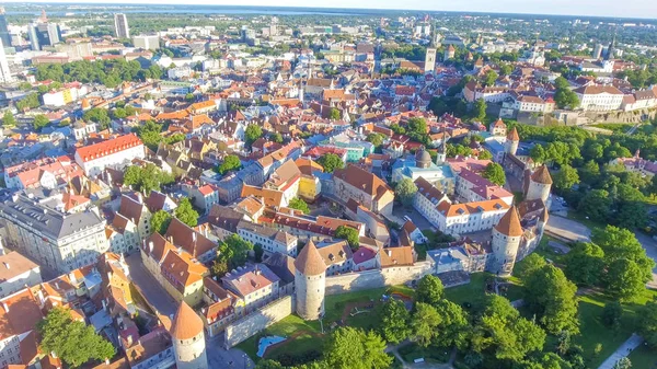 Эстония Таллинн Закате — стоковое фото