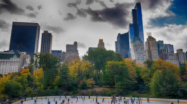 New York City Oktober 2015 Central Park Het Najaar Met — Stockfoto