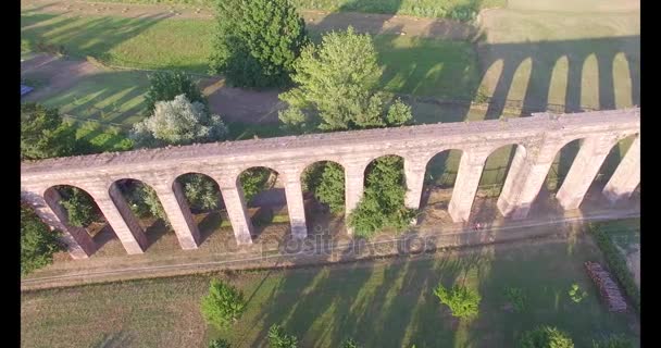 ルッカ イタリアのアンティークの壁の遺跡 — ストック動画