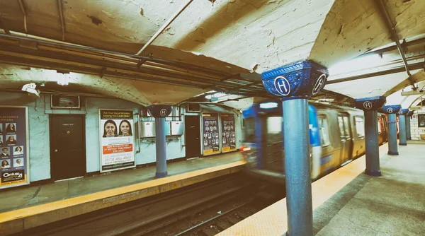 New York City Ekim 2015 Şehir Metro Istasyonu Dünyanın Eski — Stok fotoğraf