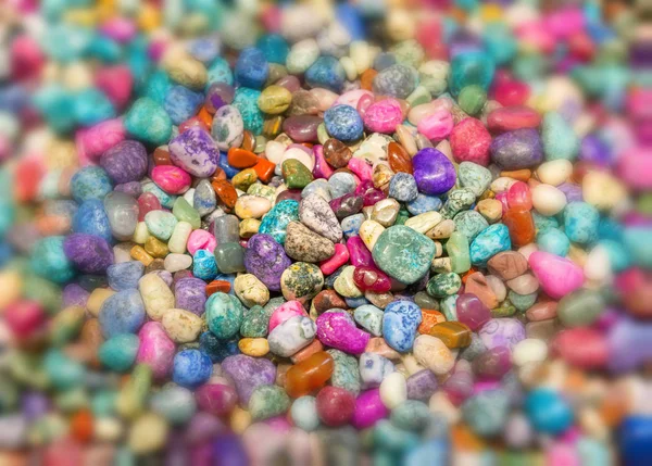 Colorful Small Stones Background — Stock Photo, Image