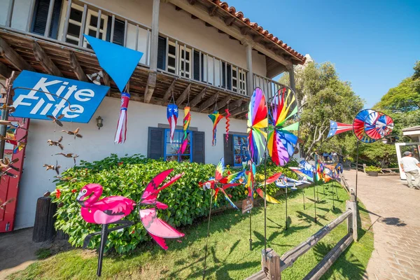 San Diego Července 2017 Turistů Seaport Village San Diego Láká — Stock fotografie