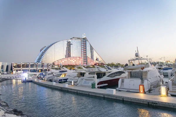Dubai Eau Ottobre 2015 Edifici Intorno All Hotel Burj Arab — Foto Stock