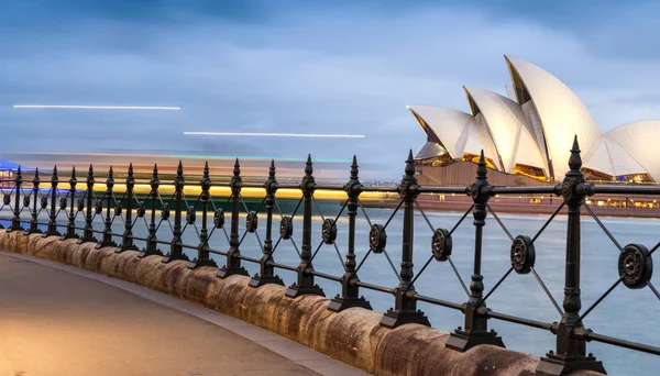 Sydney Października Kultowego Sydney Opera House Jest Centrum Multi Miejsce — Zdjęcie stockowe