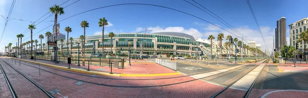 San Diego Juli 2017 Stadsstraten Gaslamp Quarter Een Mooie Zomerdag — Stockfoto