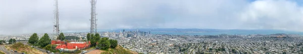 Vue Panoramique Sur Ville Depuis Christmas Tree Point San Francisco — Photo