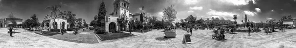 San Diego Července 2017 Panoramatický Pohled Plaza Panama Balboa Park — Stock fotografie