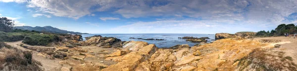 Point Lobos State Natural Reserve California Panoramic View Coastline — Stock Photo, Image