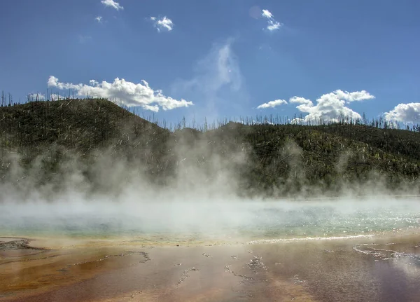 Yellowstone Nationa Park Geysers — Stock Photo, Image