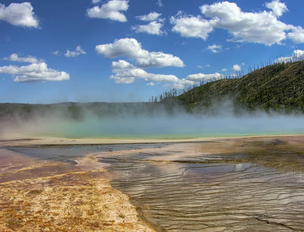 Parc National Yellowstone Geysers — Photo