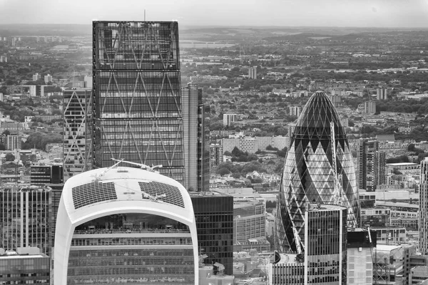 Londres Septiembre 2016 Vista Aérea Del Horizonte City Londres Ciudad —  Fotos de Stock