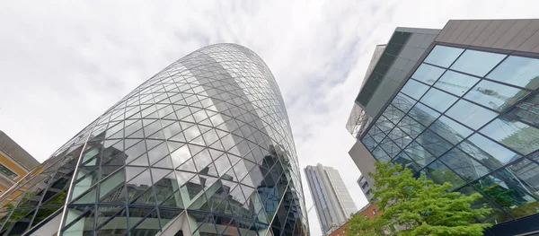 Vista Verso Alto Dei Grattacieli Londra Londra — Foto Stock