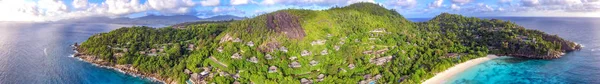 Mahe Panoráma Seychelle Szigetek — Stock Fotó